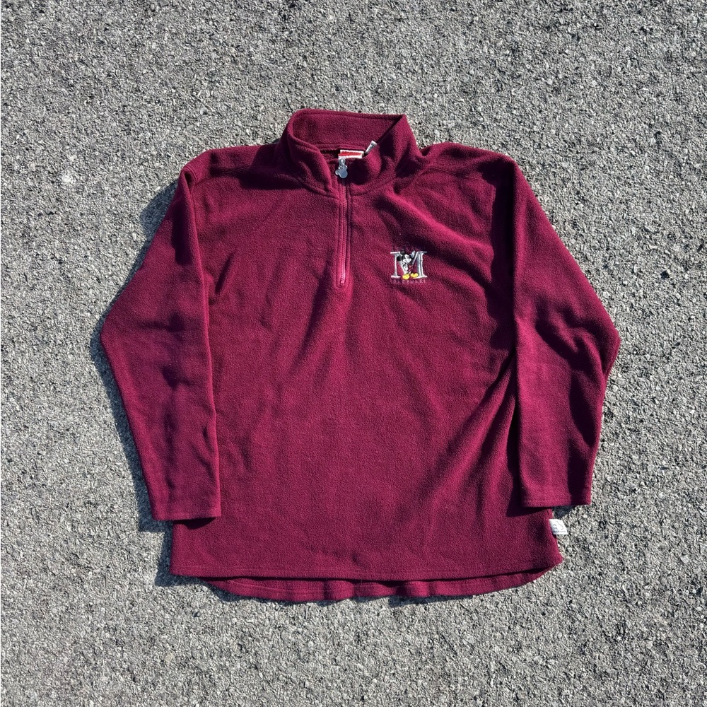 Vintage Mickey Mouse Fleece Pullover